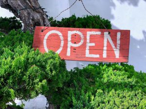 Open Sign