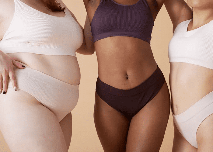 Wax is for everyone, images of different body shapes