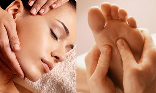 top to toe image. massage and reflexology